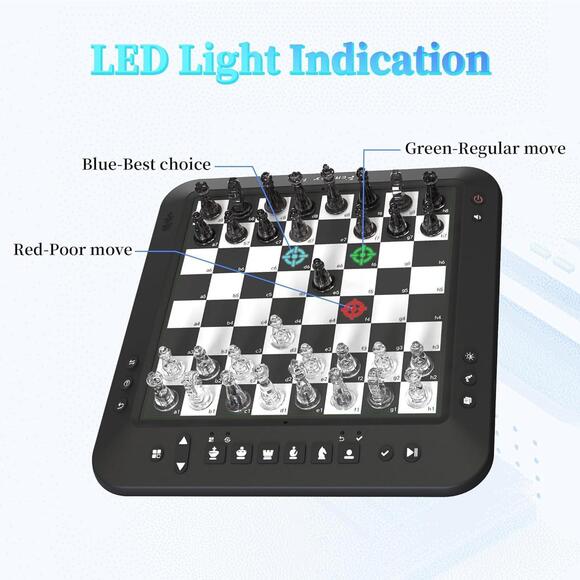 Electronic Chess Set, Smart Electronic Chess Board Game, Computer Chess Game - Picture 4 of 9